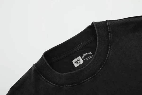 2025 GOD SPEED Life's A Gamble Big Face Godspeed High Quality Oversized Men Women Cotton O-Neck Dark Short Sleeve - AliExpress 200000343 - Image 4