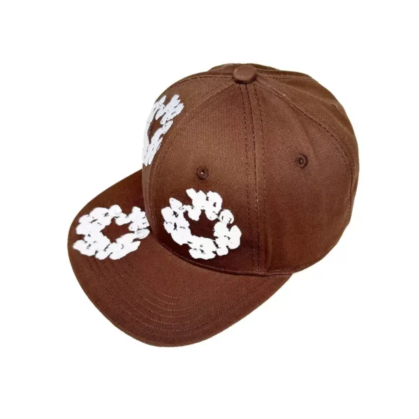 DENIM TEARS brand matching hat, kapok flower embroidered baseball cap, sun hat, flat edge hat, clothing set matching hat - AliExpress 200000343 - Image 6