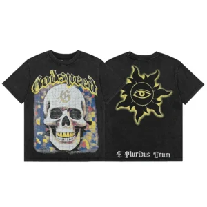 2025 GOD SPEED Life's A Gamble Big Face Godspeed New Cotton O-Neck ONeck Print Oversize High Quality Short Sleeve Men Women - AliExpress 200000343