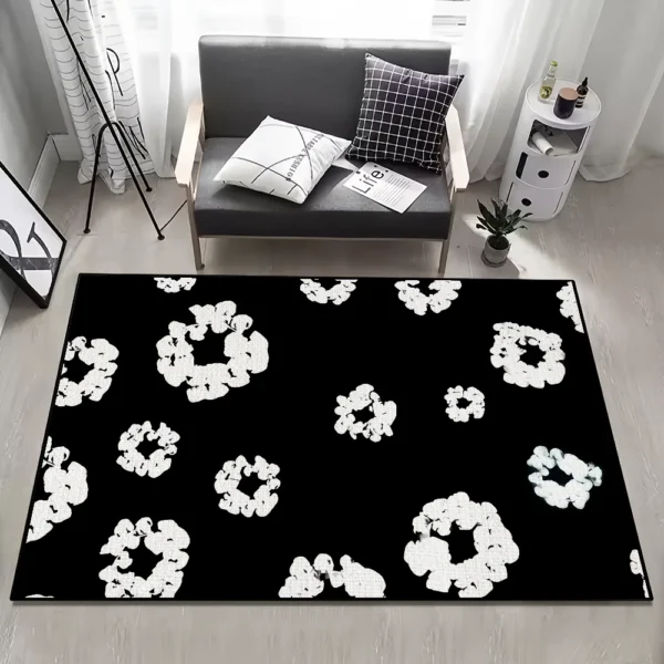 small T-Tears carpet Anti-Slip Kitchen Bedroom fashion D-Denim Handmade Tufted Rug Luxury Living Room Entrance Decoration - AliExpress 15 - Image 3