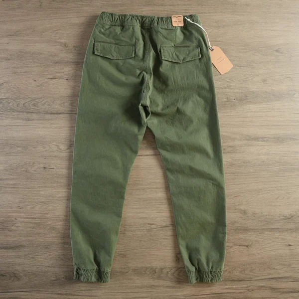 2024 Autumn New American Retro Heavyweight Woven Lumbering Cargo Pants Men's Simple 97% Cotton Washed Straight Casual Trousers - AliExpress 200000343 - Image 4
