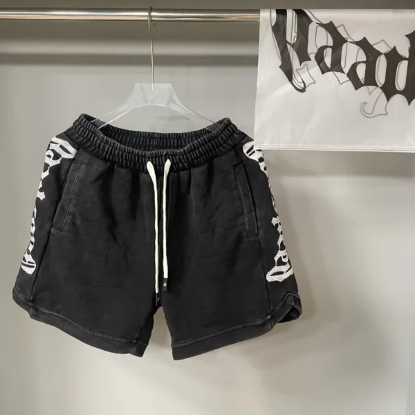 God Speed Summer Casual Shorts Men Vintage Wash Stretch Elastic Waist Cotton Drawstring Sport - AliExpress 200000343 - Image 2