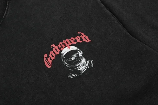 2025 GOD SPEED Life's A Gamble Big Face Godspeed High Quality Oversized Men Women Cotton O-Neck Dark Short Sleeve - AliExpress 200000343 - Image 5