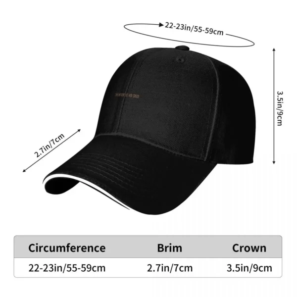 Godspeed Baseball Cap Wild Ball Hat Designer Hat Sunhat Men's Women's - AliExpress 200000297 - Image 6