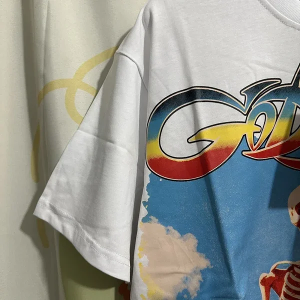 2025 GOD SPEED Life's A Gamble Big Face Godspeed Tshirts Cotton Oversize Men Women Short Sleeve O-Neck - AliExpress 200000343 - Image 4