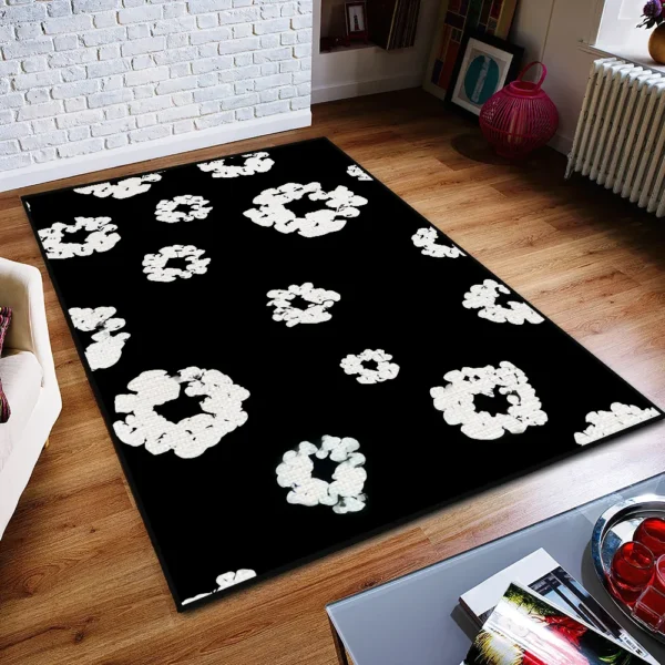 small T-Tears carpet Anti-Slip Kitchen Bedroom fashion D-Denim Handmade Tufted Rug Luxury Living Room Entrance Decoration - AliExpress 15 - Image 2