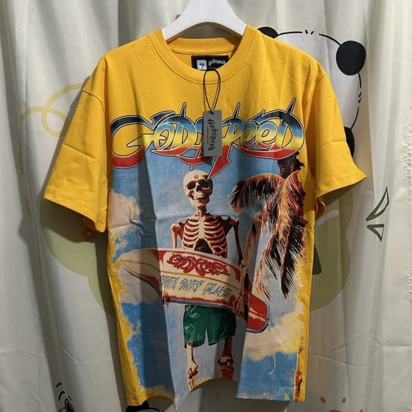 2025 GOD SPEED Life's A Gamble Big Face Godspeed O-Neck Men Women Tshirt Short Sleeve - AliExpress 200000343