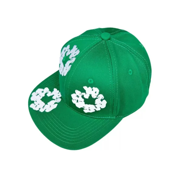 DENIM TEARS brand matching hat, kapok flower embroidered baseball cap, sun hat, flat edge hat, clothing set matching hat - AliExpress 200000343 - Image 3