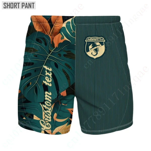 Abarth Men's Clothing Casual Running Pants Summer Luxury Male Shorts Big Size Shorts Hip Hop Shorts For Men's Women Shorts - AliExpress 200000343