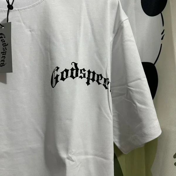2025 GOD SPEED Life's A Gamble Big Face God Speed Render Men Women Neck ONeck Short Sleeve Round Cotton T-shirts - AliExpress 200000343 - Image 4
