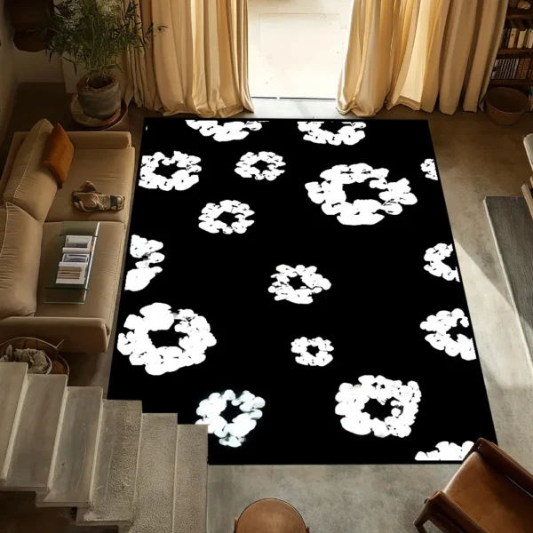 small T-Tears carpet Anti-Slip Kitchen Bedroom fashion D-Denim Handmade Tufted Rug Luxury Living Room Entrance Decoration - AliExpress 15 - Image 6