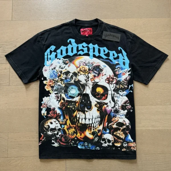 2025 God Speed Men's T-shirts Classic Design Men's Oversized Top Tees - AliExpress 200000343 - Image 5