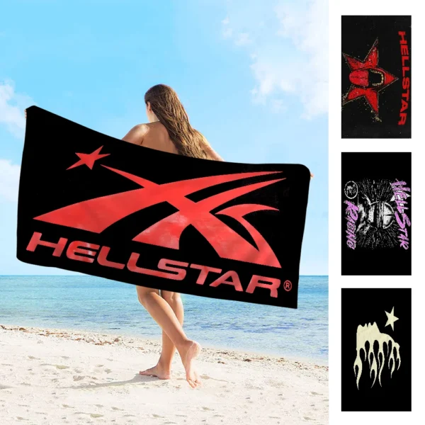 H-H-HellStarS Big Microfiber Beach Towels Quick Dry Towel Sand Beach Towels Pool Towel for Travel Swim Pool Yoga - AliExpress 15
