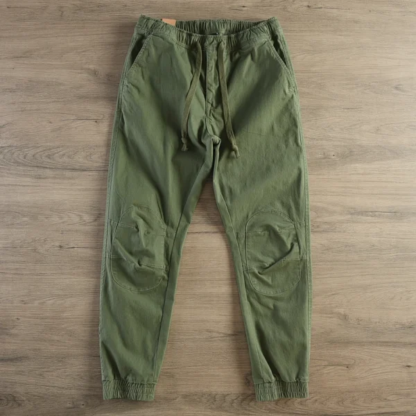 2024 Autumn New American Retro Heavyweight Woven Lumbering Cargo Pants Men's Simple 97% Cotton Washed Straight Casual Trousers - AliExpress 200000343 - Image 3