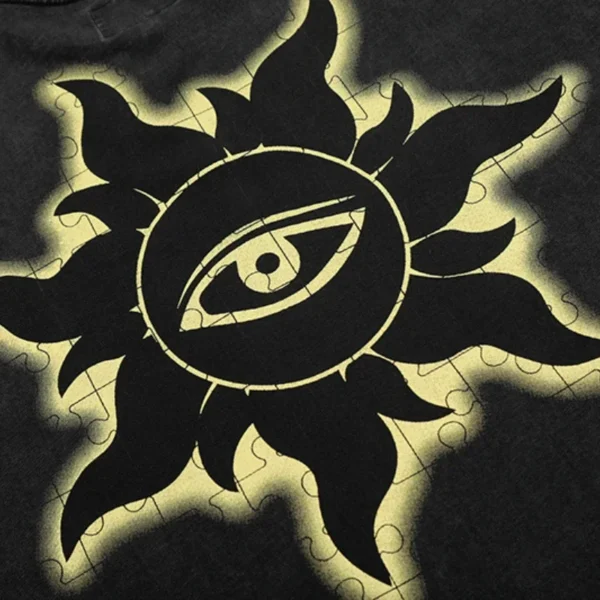 2025 GOD SPEED Life's A Gamble Big Face Godspeed New Cotton O-Neck ONeck Print Oversize High Quality Short Sleeve Men Women - AliExpress 200000343 - Image 6