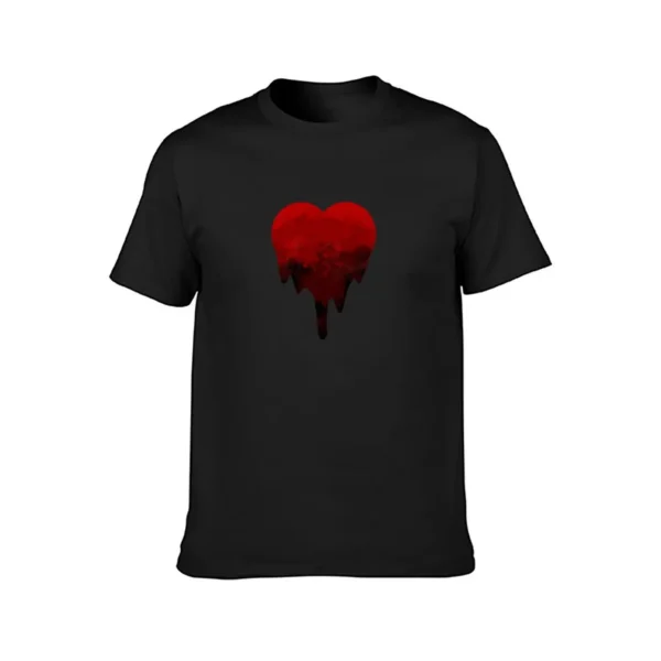 melting heart T-Shirt oversized Personalized t-shirt T-shirts oversize men graphic t shirts - AliExpress 200000343 - Image 2