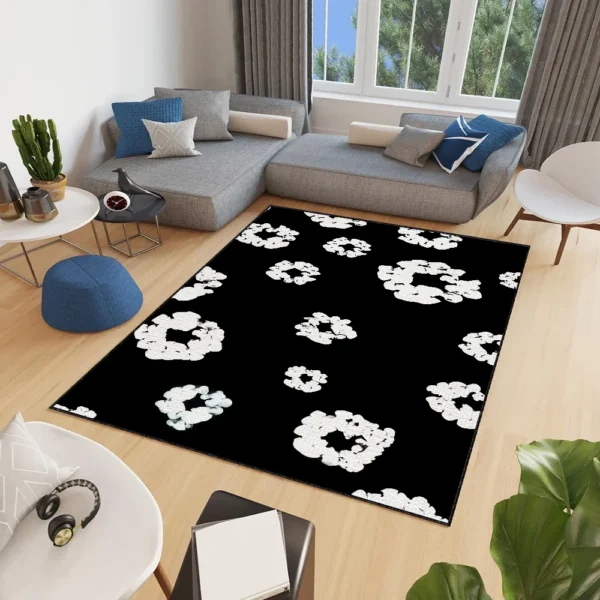 small T-Tears carpet Anti-Slip Kitchen Bedroom fashion D-Denim Handmade Tufted Rug Luxury Living Room Entrance Decoration - AliExpress 15 - Image 5